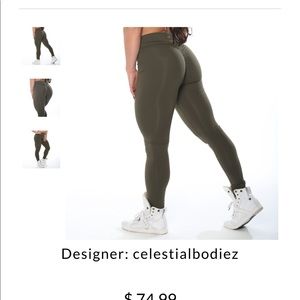 Booty scrunch celestial Bodiez high rise leggings